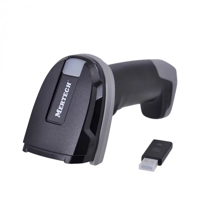 Беспроводной сканер штрих-кода MERTECH CL-2410 BLE Dongle P2D USB Black (MER4878)