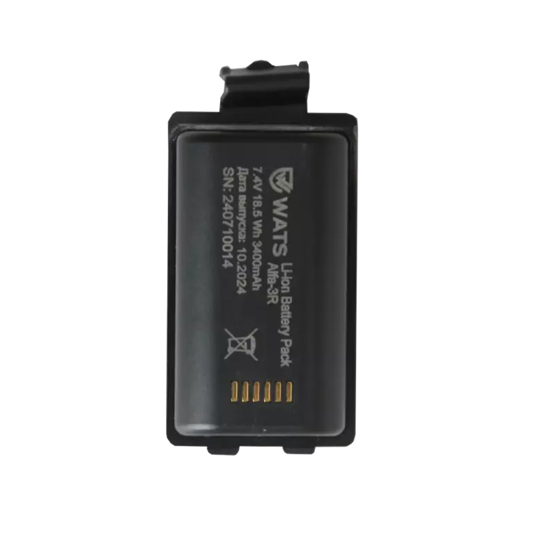 Аккумуляторная батарея WATS для принтера TSC Alpha 3R 3400 mAh (WATS-BTRY-3R-34MA)