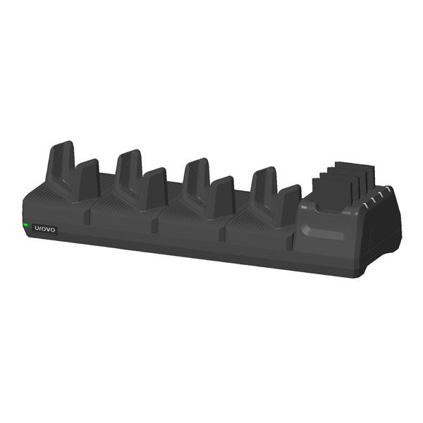 Зарядная подставка на 4 АКБ и 4 ТСД Urovo DT66 (ACC-DT66-CRD-4BC)