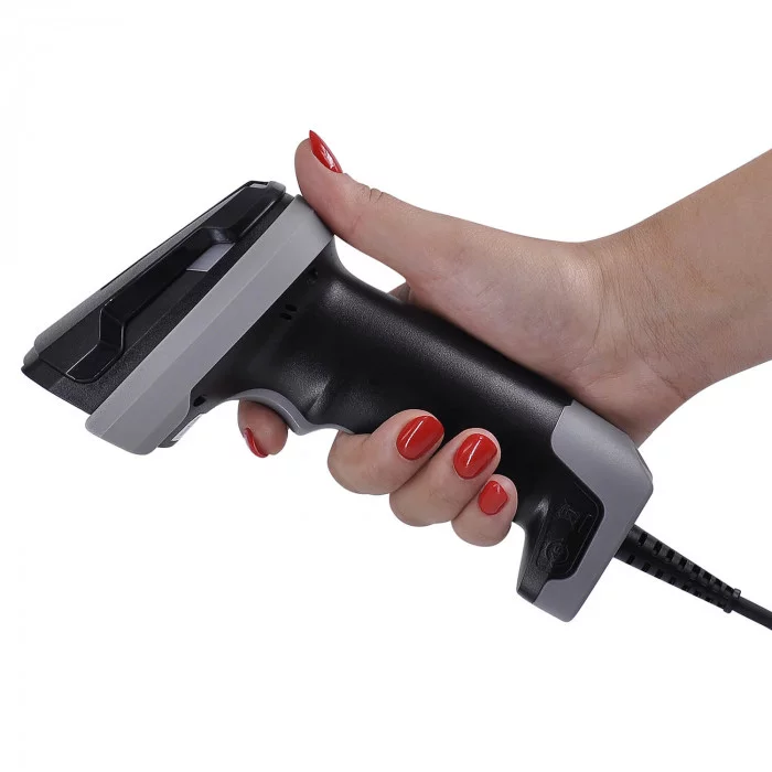 Проводной сканер штрих-кода MERTECH 2410 P2D HR 2Core Xlaser