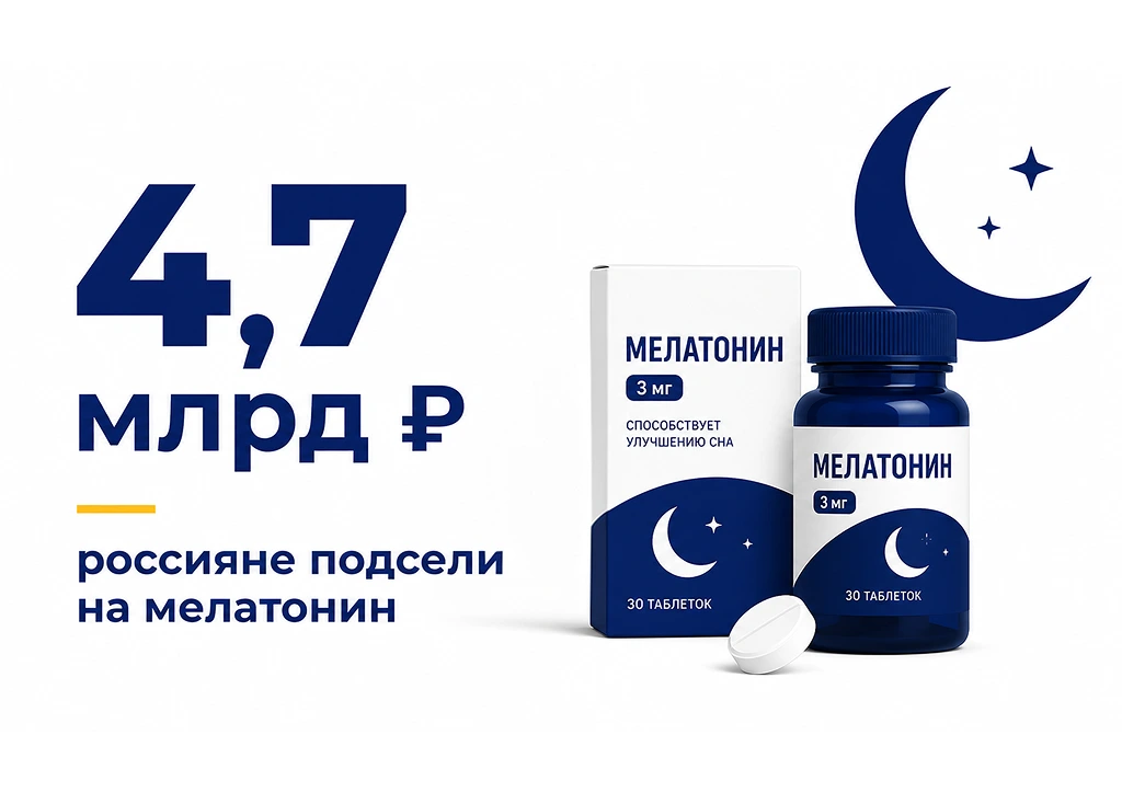 Таблетка вместо подушки. Россия ставит рекорды по продажам мелатонина